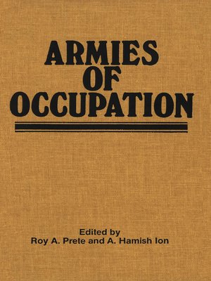 cover image of Armies of Occupation